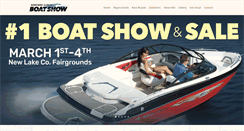Desktop Screenshot of illinoisboatshow.com